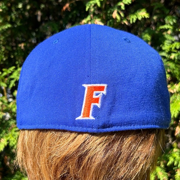 Vintage Y2K Florida Gators 🐊 NCAA flex fit fitted baseball cap hat football - Picture 6 of 16